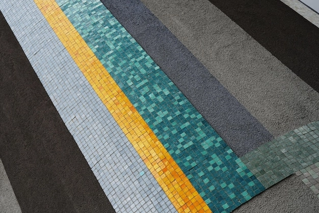 variations of tiles with mat -bathroom floor tile 