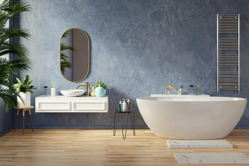 modern-bathroom-interior-design-blue-dark-color-wall-3d-rendering-1