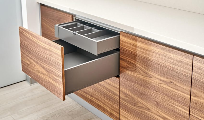 open-drawers-with-cutlery-tray-kitchen-walnut-wood-with-acrylic-solid-surface-countertop (1)